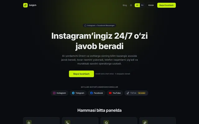 Sotgich — AI SaaS